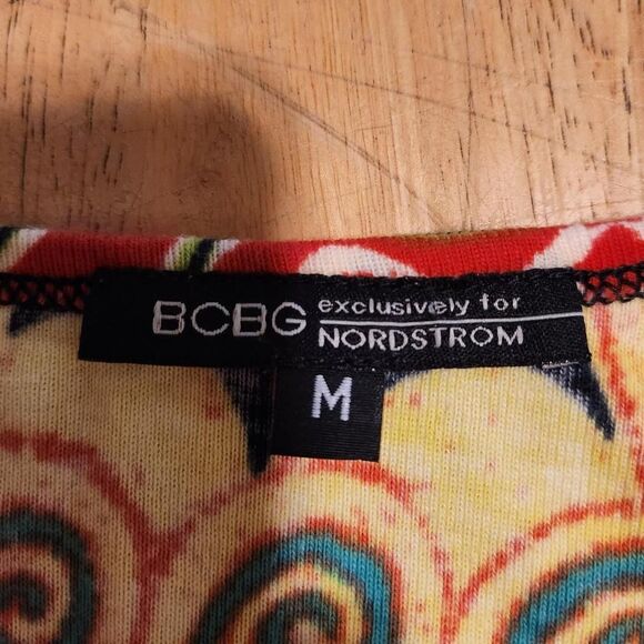 Vintage Y2k early 2000s BCBG super colorful funky graphic tank top - Picture 5 of 5